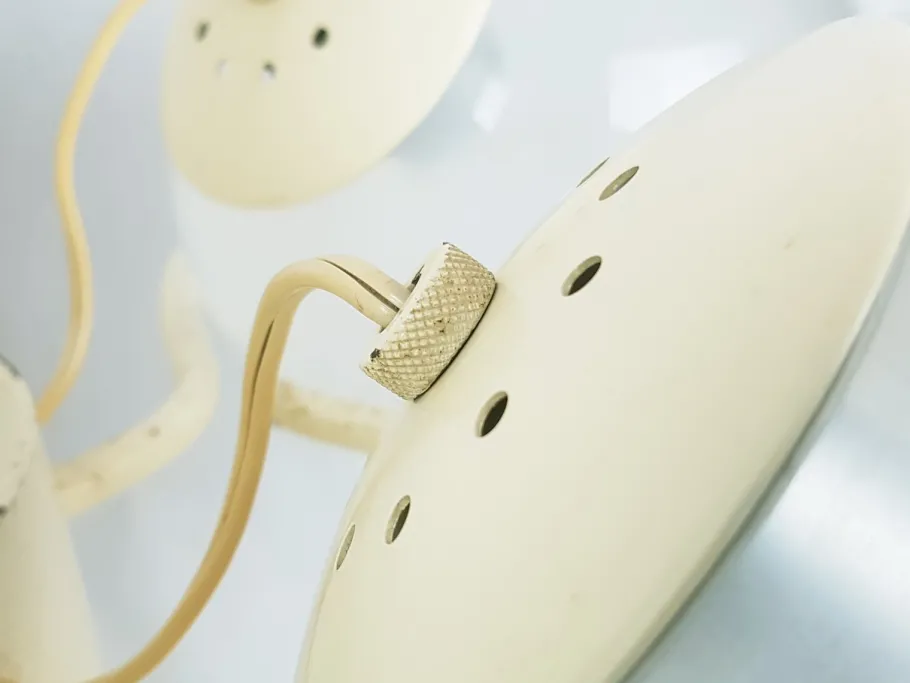 Best Pamono White Metal Model 238/2 Wall Light by Gino Sarfatti for Arteluce, 1960s