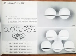 Best Pamono White Metal Model 238/2 Wall Light by Gino Sarfatti for Arteluce, 1960s