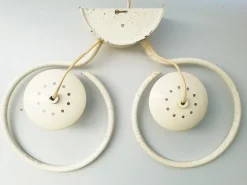 Best Pamono White Metal Model 238/2 Wall Light by Gino Sarfatti for Arteluce, 1960s