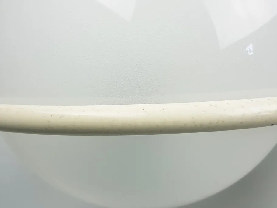 Best Pamono White Metal Model 238/2 Wall Light by Gino Sarfatti for Arteluce, 1960s