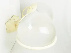 Best Pamono White Metal Model 238/2 Wall Light by Gino Sarfatti for Arteluce, 1960s