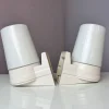 Pamono White Model 6070 Wall Lamps by Sigvard Bernadotte for IFÖ, Set of 2