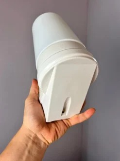 Pamono White Model 6070 Wall Lamps by Sigvard Bernadotte for IFÖ, Set of 2