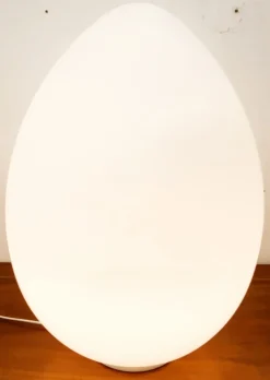 Best Pamono White Murano Egg Table Lamp