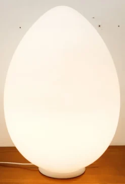 Best Pamono White Murano Egg Table Lamp