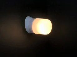 Clearance Pamono White Oblique Wall Lights from Arno, 1960s, Set of 2