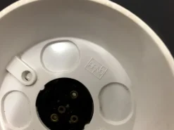 Clearance Pamono White Oblique Wall Lights from Arno, 1960s, Set of 2