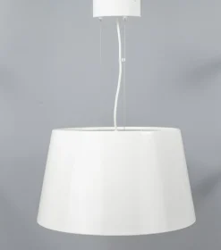 Discount Pamono White Painted Lamp from IKEA