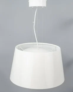 Discount Pamono White Painted Lamp from IKEA