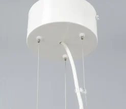 Discount Pamono White Painted Lamp from IKEA