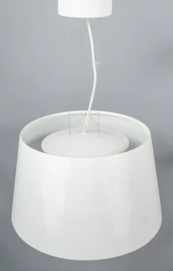 Discount Pamono White Painted Lamp from IKEA