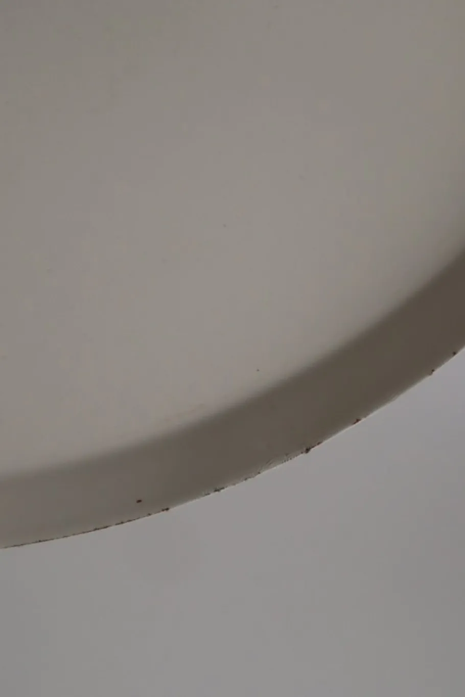 Discount Pamono White Perforated Metal Floor Lamp from Ikea, 1980s