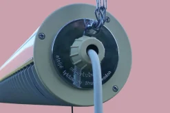 Best Pamono White Supertube Lamp by Anders Pehrson for Atelje Lyktan, 1970s