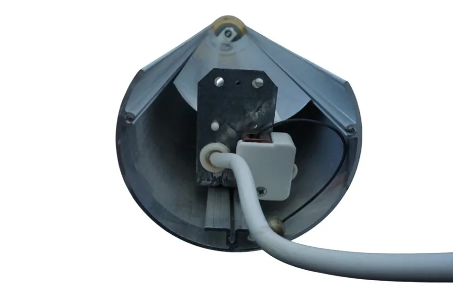 Best Pamono White Supertube Lamp by Anders Pehrson for Atelje Lyktan, 1970s