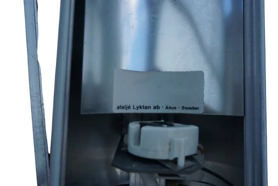 Best Pamono White Supertube Lamp by Anders Pehrson for Atelje Lyktan, 1970s