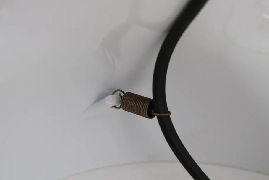 Outlet Pamono White Table Lamps Dalu by Vico Magistretti for Artemide, 1960s, Set of 2