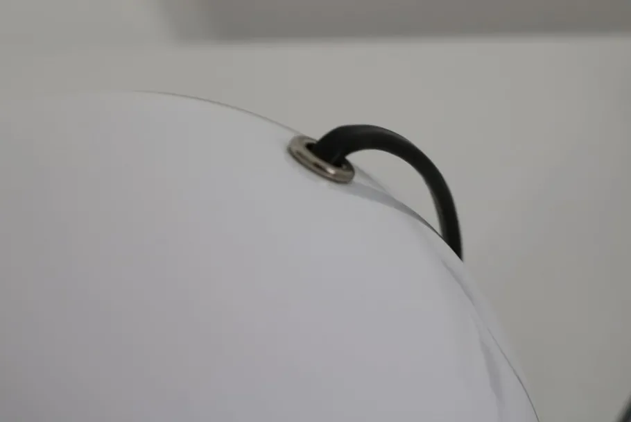 Outlet Pamono White Table Lamps Dalu by Vico Magistretti for Artemide, 1960s, Set of 2