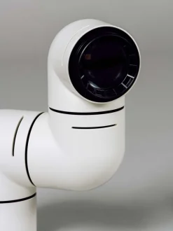 Hot Pamono White Tatu Wall Lamp by André Ricard