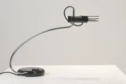 Pamono Wing Desk Lamp by Bruno Gecchelin for O-Luce, Italy, 1971