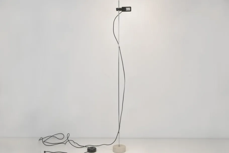Hot Pamono Wing Floor Lamp by Bruno Gecchelin for O-Luce, Italy, 1971