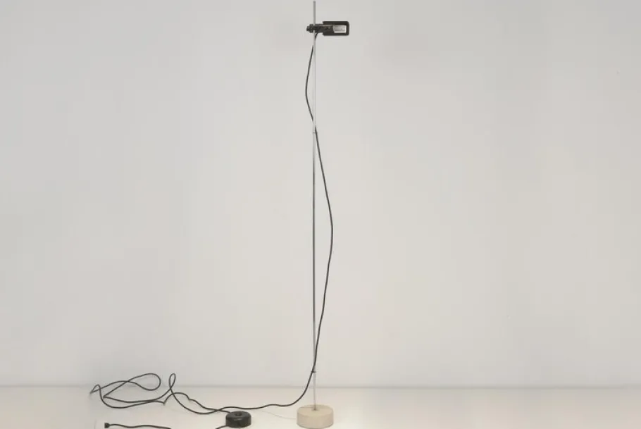 Hot Pamono Wing Floor Lamp by Bruno Gecchelin for O-Luce, Italy, 1971