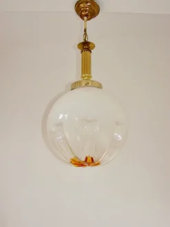 Best Pamono Wlochy Pendant Lamp from Mazzega, 1970s