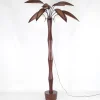 Pamono Wooden Coconut Tree Floor Lamp, 1970s