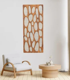 Clearance Pamono Wooden Wall Lamp Cherry and Rice Paper, 1980s