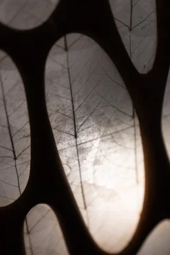 Clearance Pamono Wooden Wall Lamp Cherry and Rice Paper, 1980s