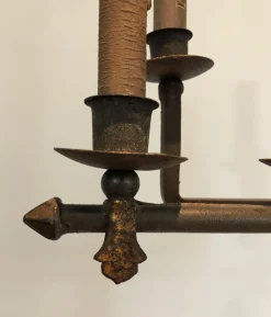 Outlet Pamono Wrought Iron Floor Lamp