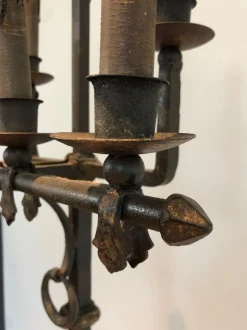 Outlet Pamono Wrought Iron Floor Lamp