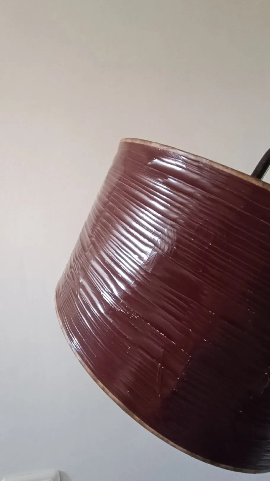 Outlet Pamono Wrought Iron Floor Lamp by Jean Royère, 1940s