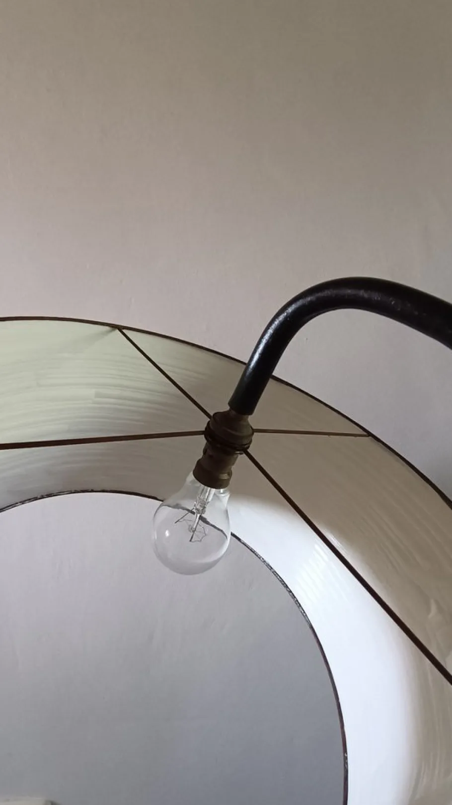 Outlet Pamono Wrought Iron Floor Lamp by Jean Royère, 1940s