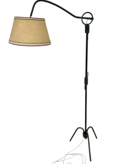 Hot Pamono Wrought Iron Floor Lamp Jean Royère by Jean Royère, 1940s