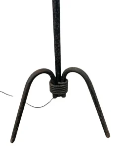 Hot Pamono Wrought Iron Floor Lamp Jean Royère by Jean Royère, 1940s
