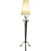Discount Pamono Wrought Iron Floor Lamp, 1940s