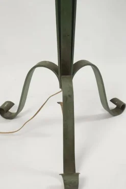 Discount Pamono Wrought Iron Floor Lamp, 1940s
