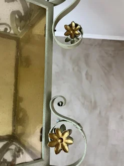 Hot Pamono Wrought Iron Lantern, 1950s