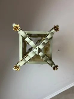 Hot Pamono Wrought Iron Lantern, 1950s