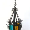 Sale Pamono Wrought Iron Pendant Lantern, 1950s