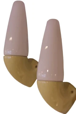 Hot Pamono Yellow Model 6035 Wall Lamps by Sigvard Bernadotte for Ifö, 1950s, Set of 2