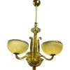 New Pamono Yellow Murano Glass Chandelier, 1960s