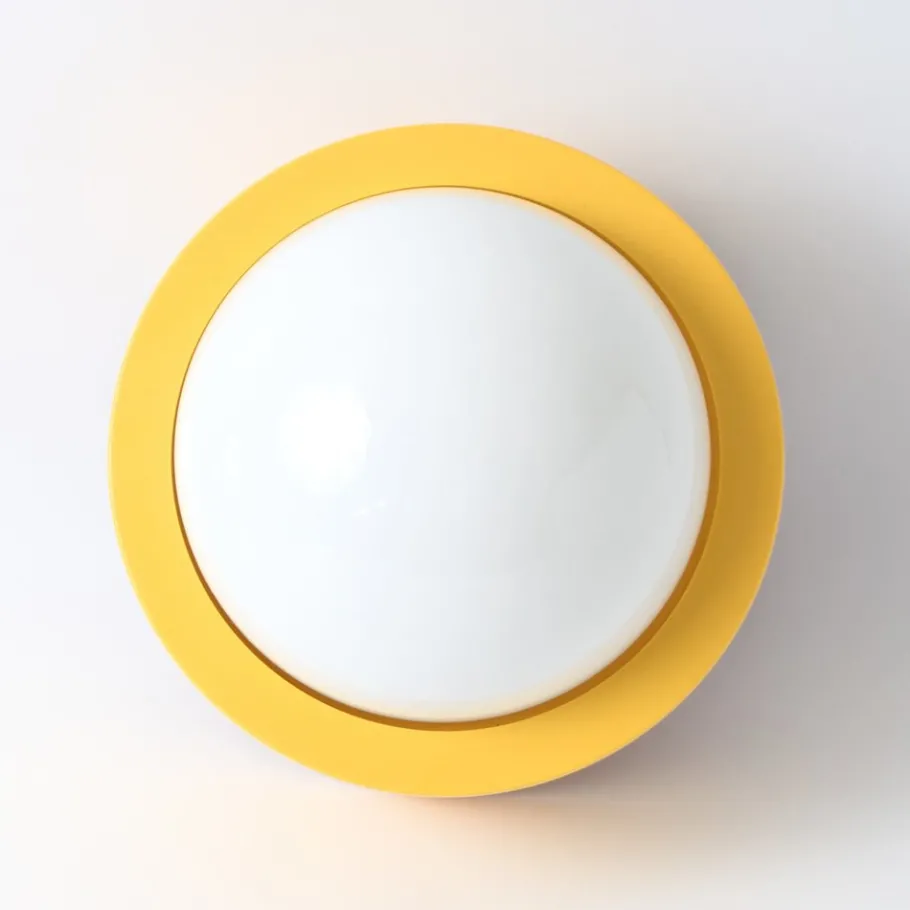 New Pamono Yellow Wall Lamp from Corodex, 1960s