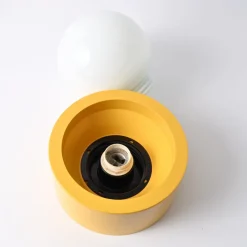 New Pamono Yellow Wall Lamp from Corodex, 1960s