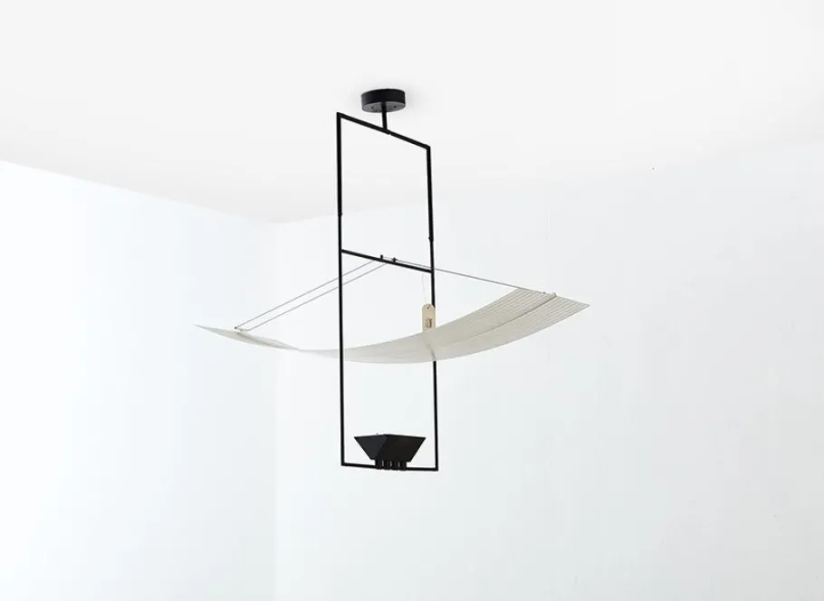 New Pamono Zefiro Hanging Lamp by Mario Botta for Artemide, Italy, 1988
