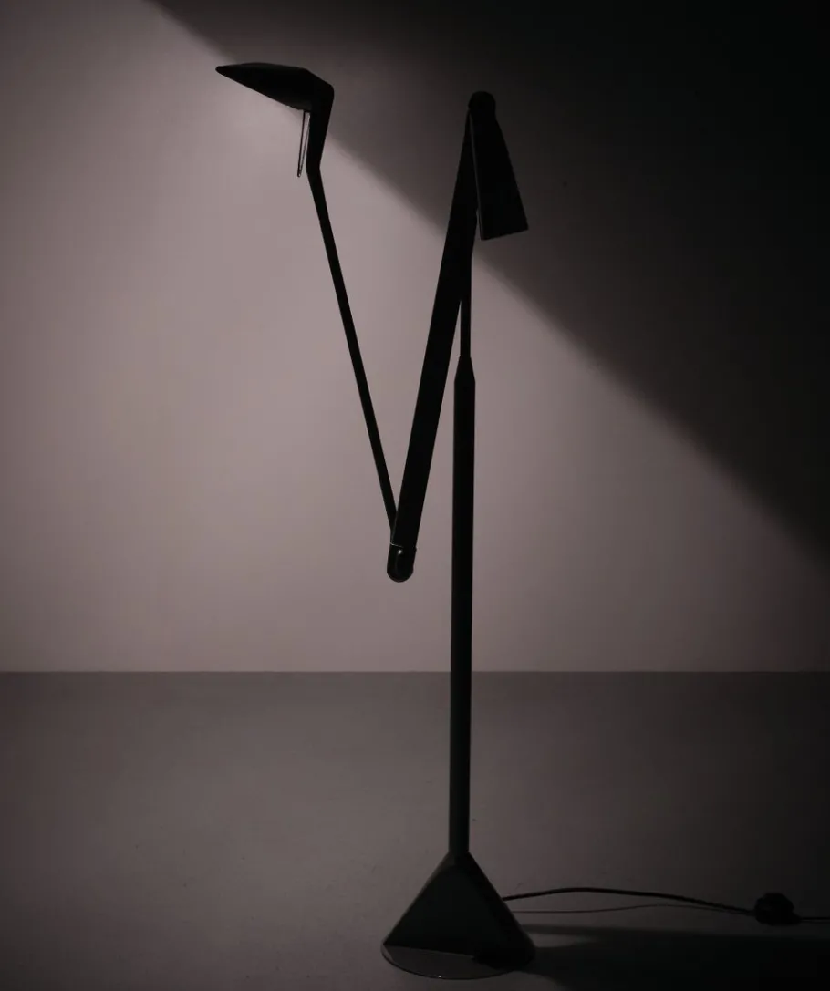 New Pamono Zelig Terra Counterweight Floor Lamp by Walter Monici for Lumina, 1980s, Italy