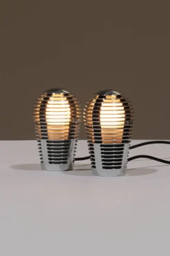 Discount Pamono Zen Table Lamps by Sergi & Oscar Devesa for Metalarte, 1984, Set of 2