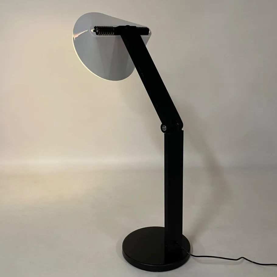 Clearance Pamono Zeta Table Lamp by Franco Mirenzi and Vittorio Paris for Valenti Luce, 1970s