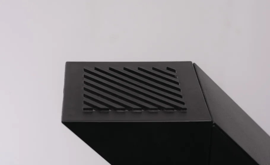 Hot Pamono Zig-Zag Table Lamps by Shui L. D. Chan, Hong-Kong, 1984, Set of 2